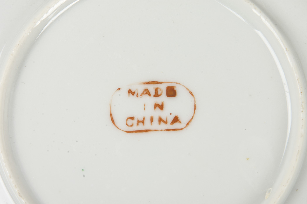 Chinese Hand-Painted Rose Medallion Rose Canton Porcelain