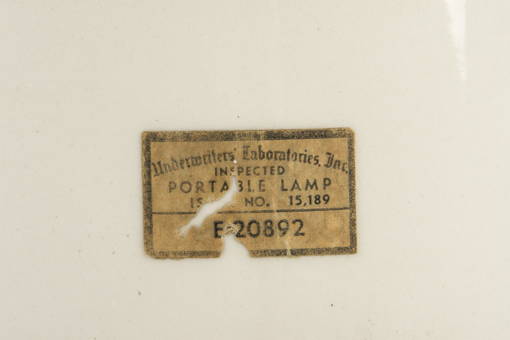 Hand Painted Vintage Table Lamp