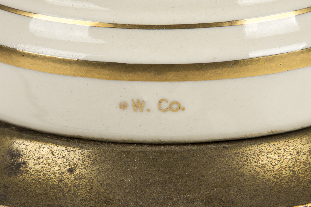 Hand Painted Vintage Table Lamp