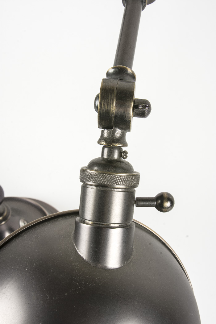 Hampton Bay Ornate Oil Rubbed Bronze Tone Desk Lamp