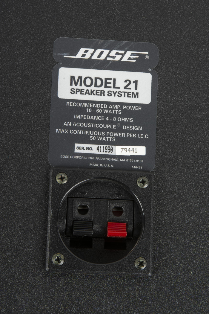 Bose Model 21 Speakers