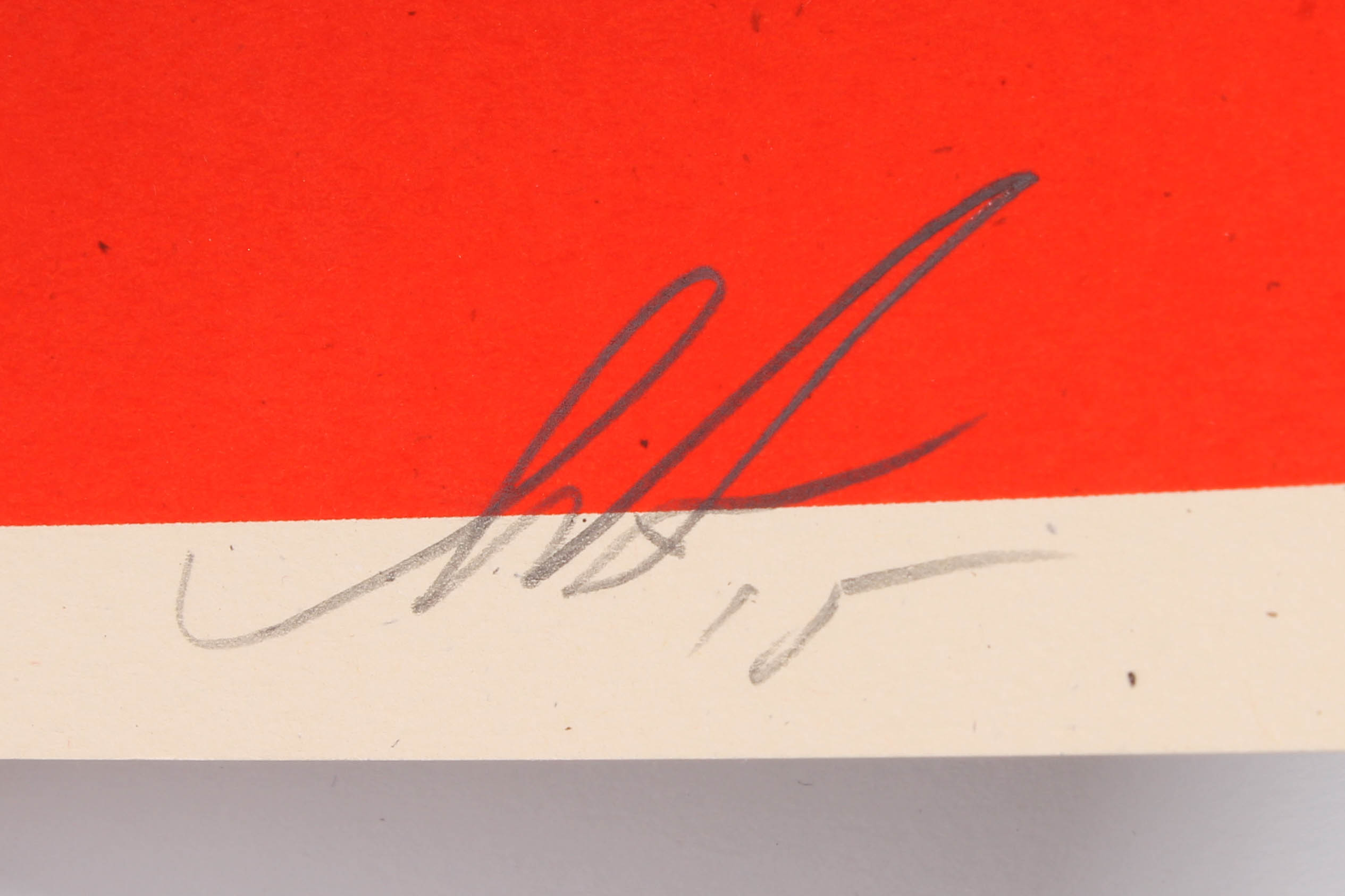 Shepard Fairey Serigraph "Decoding Disinformation (Red)"