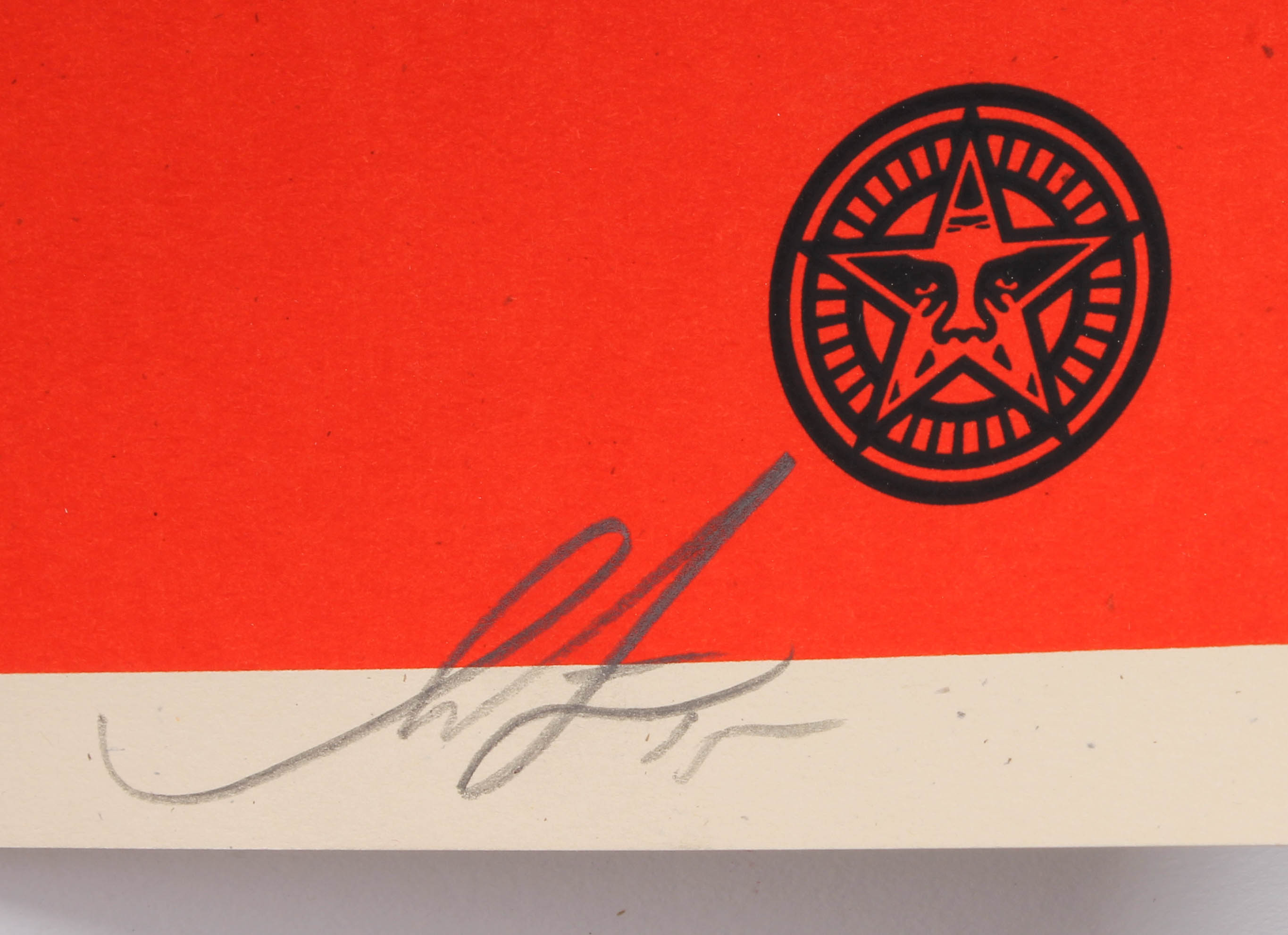 Shepard Fairey Signed Serigraph "Smoke Em While You Got Em"