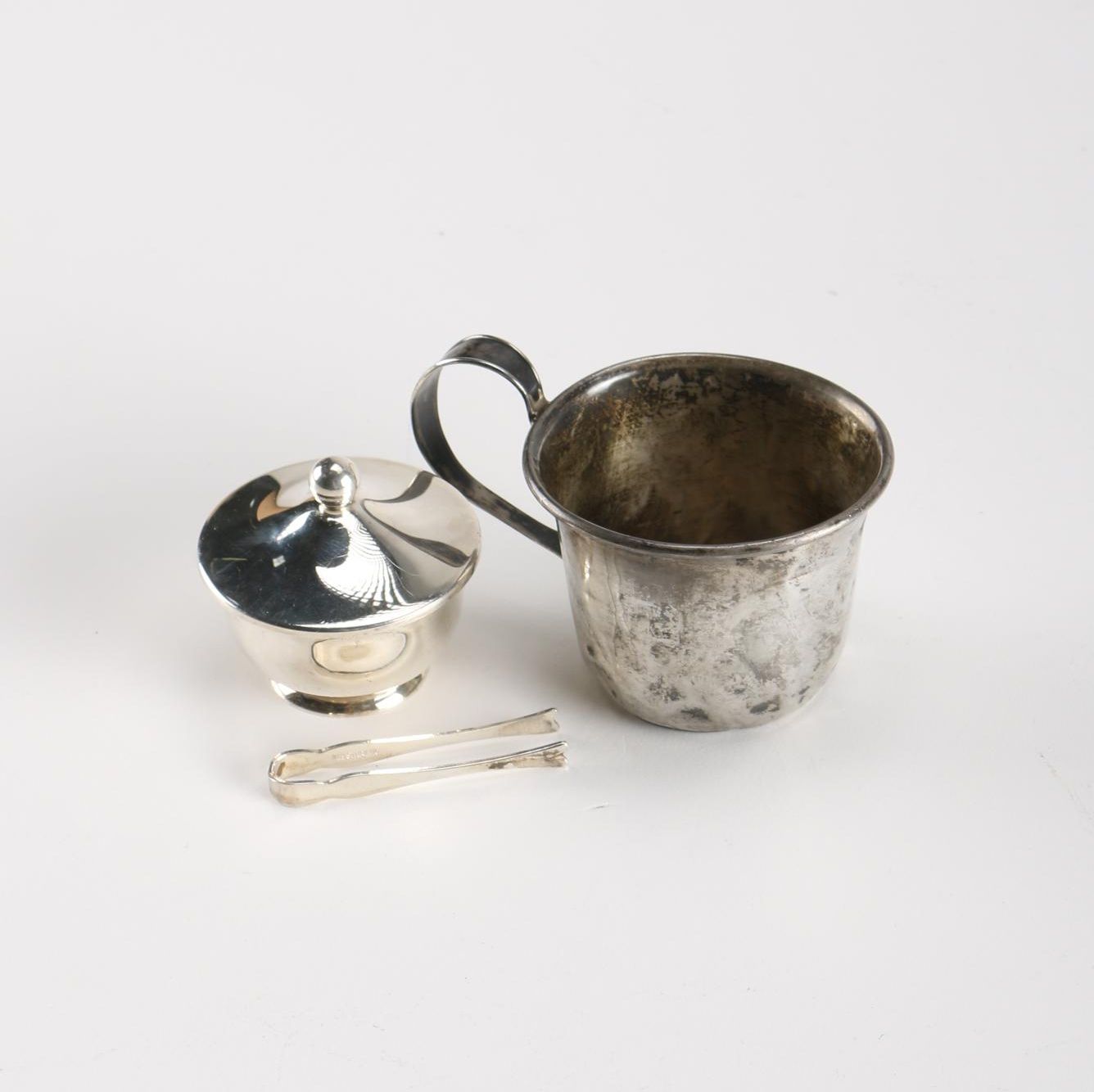 Sterling Silver Tableware Featuring Web