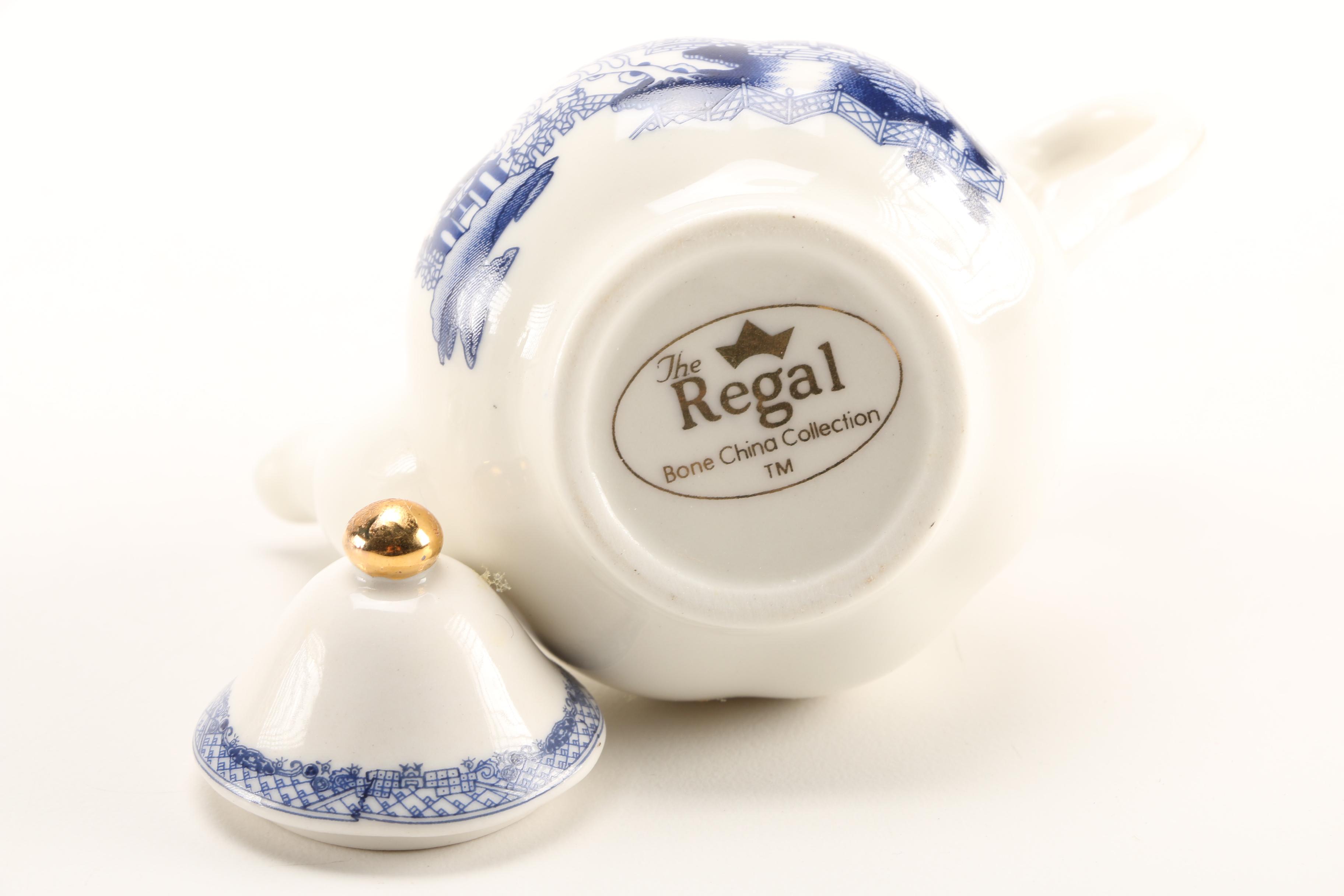 Regal Bone China Miniature Tea Set