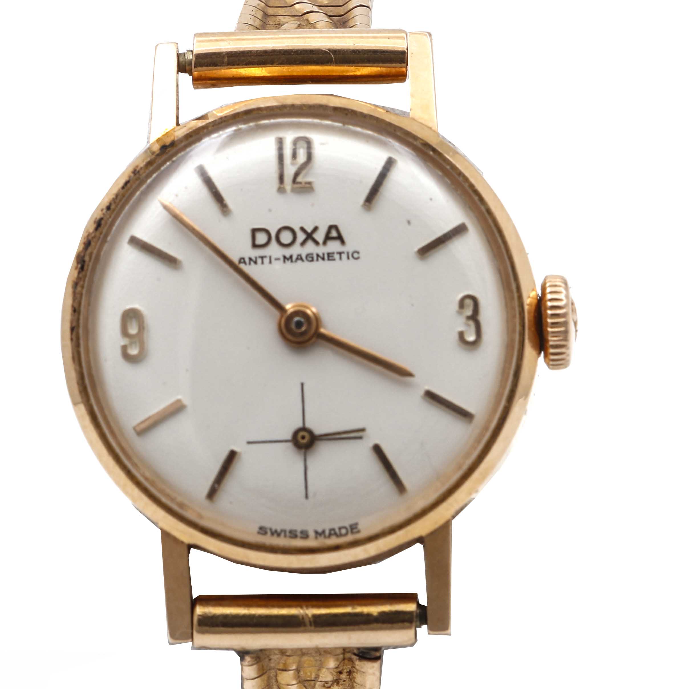 14K Yellow Gold Doxa Watch