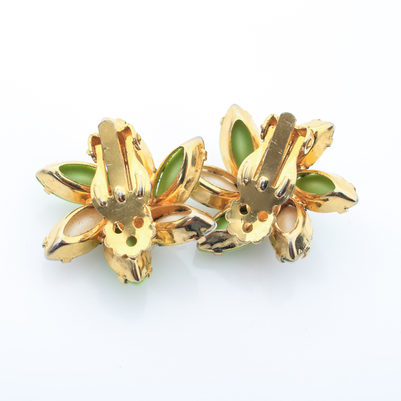 Vintage Rhinestone Costume Jewelry Including Weiss