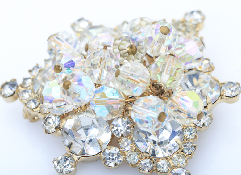 Vintage Rhinestone Costume Jewelry Including Weiss