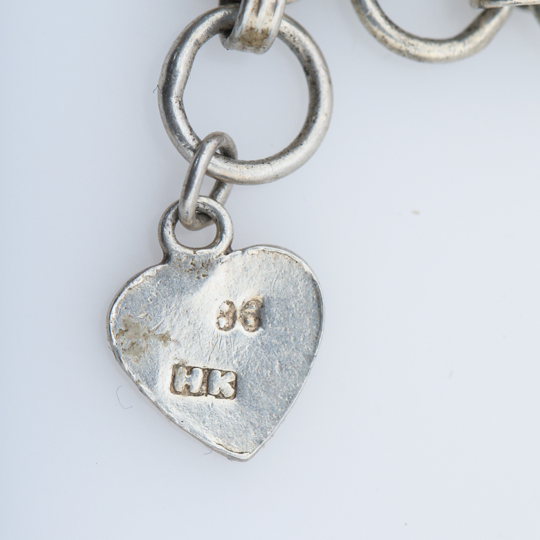 Assortment of Sterling Silver Charm Bracelets