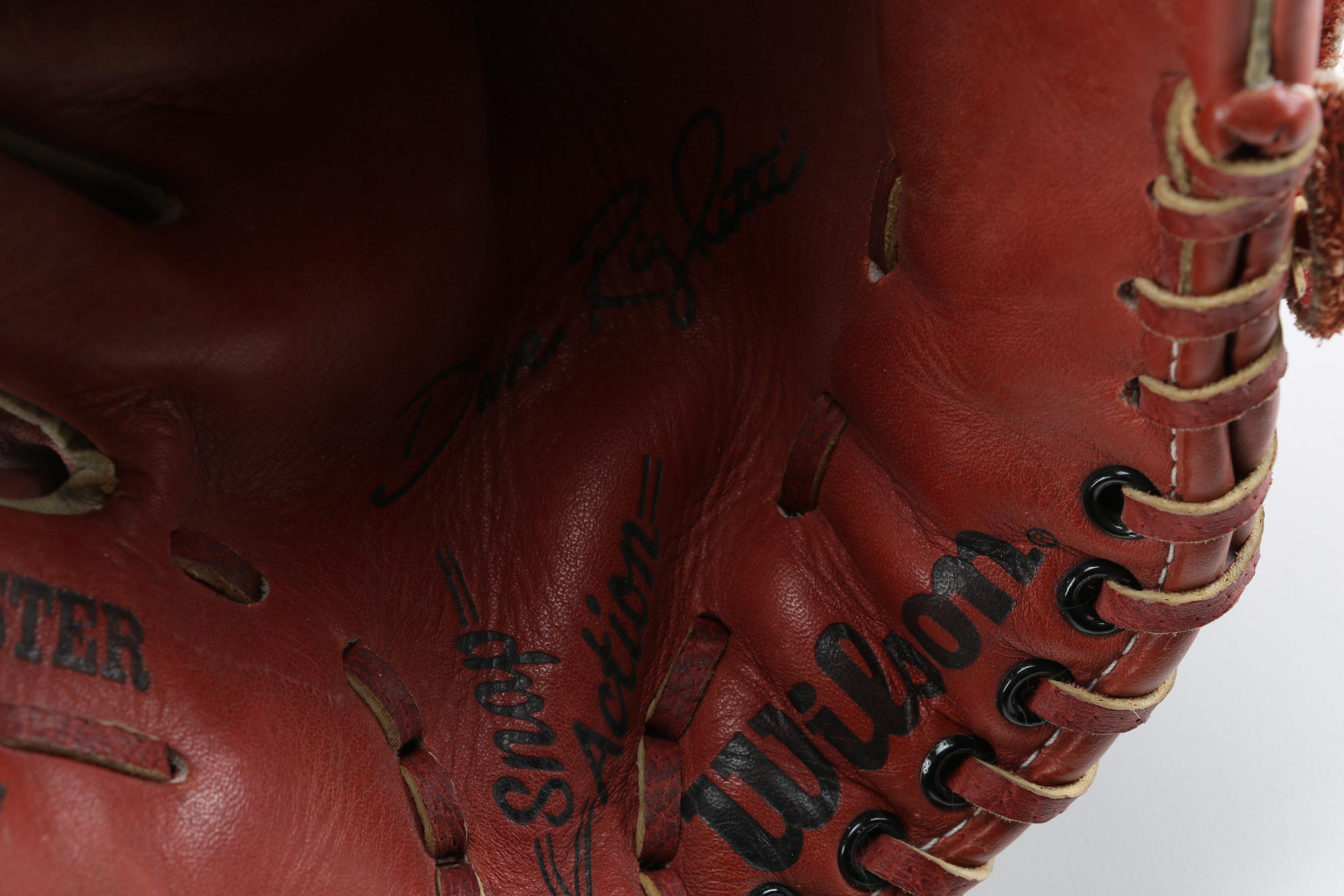 Vintage Wilson Left-Handed Baseball Gloves