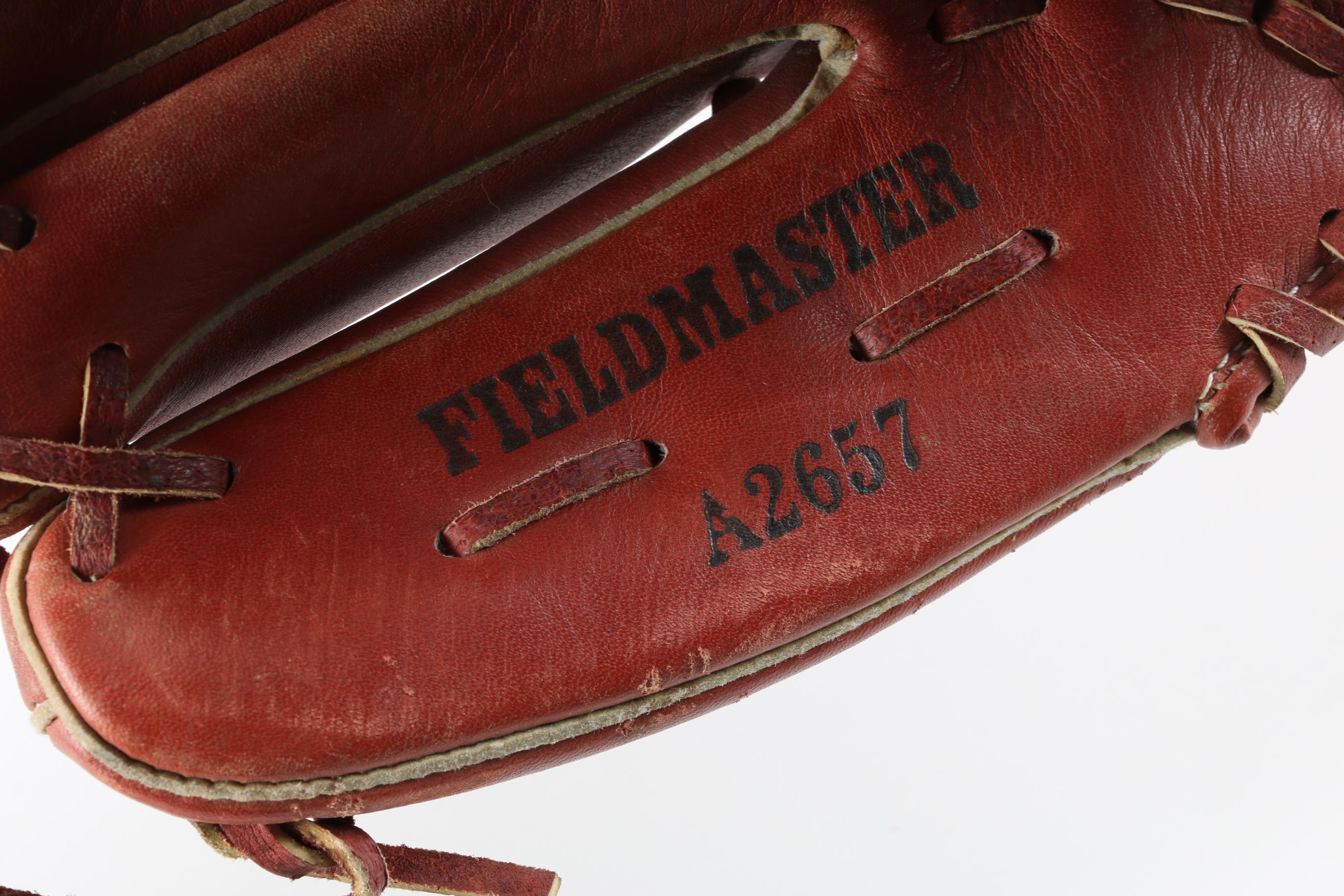 Vintage Wilson Left-Handed Baseball Gloves