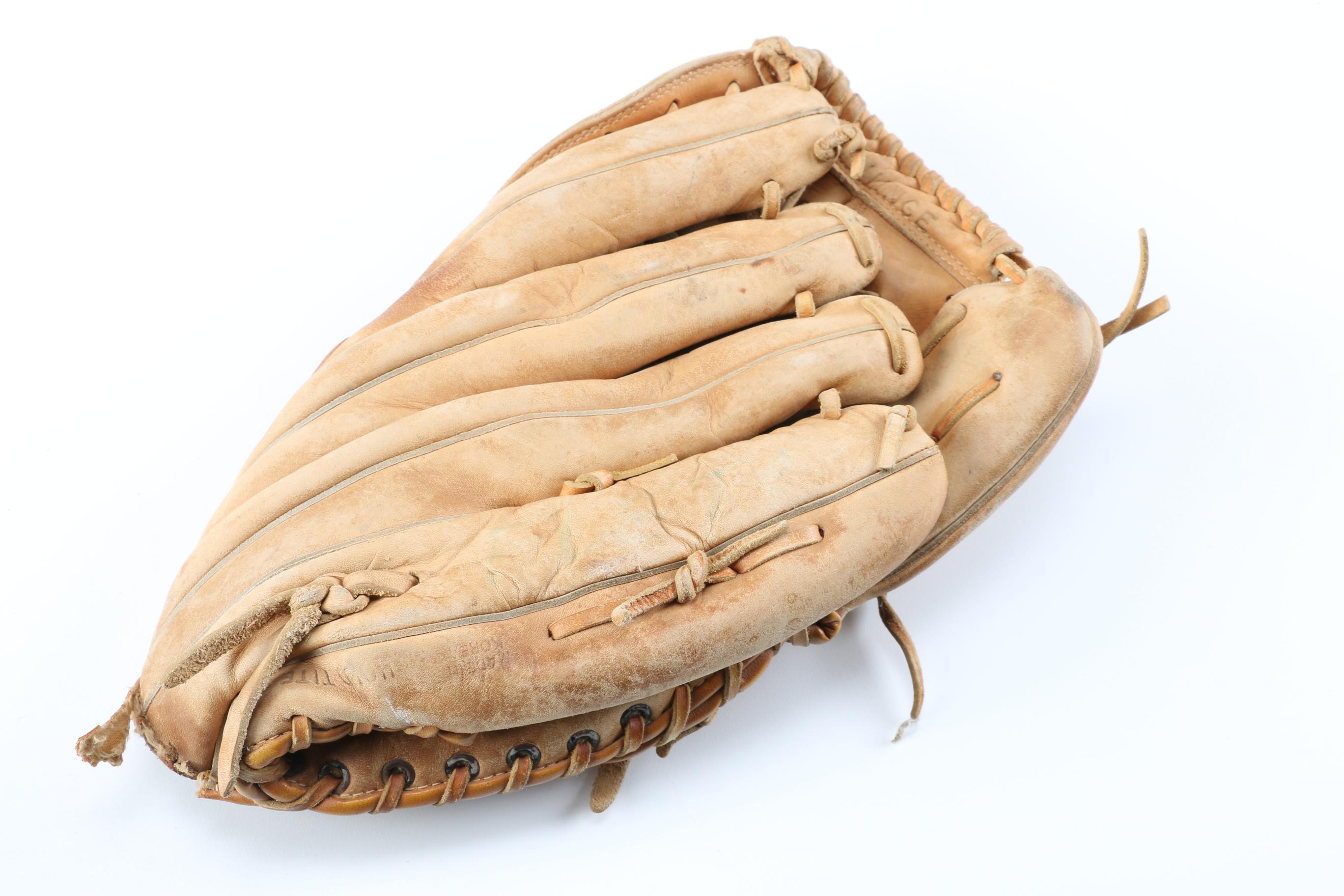Vintage Wilson Left-Handed Baseball Gloves
