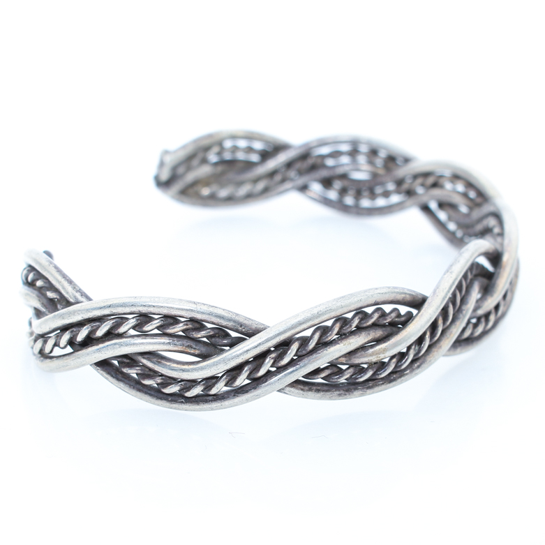 Assortment of Sterling Silver Bracelets