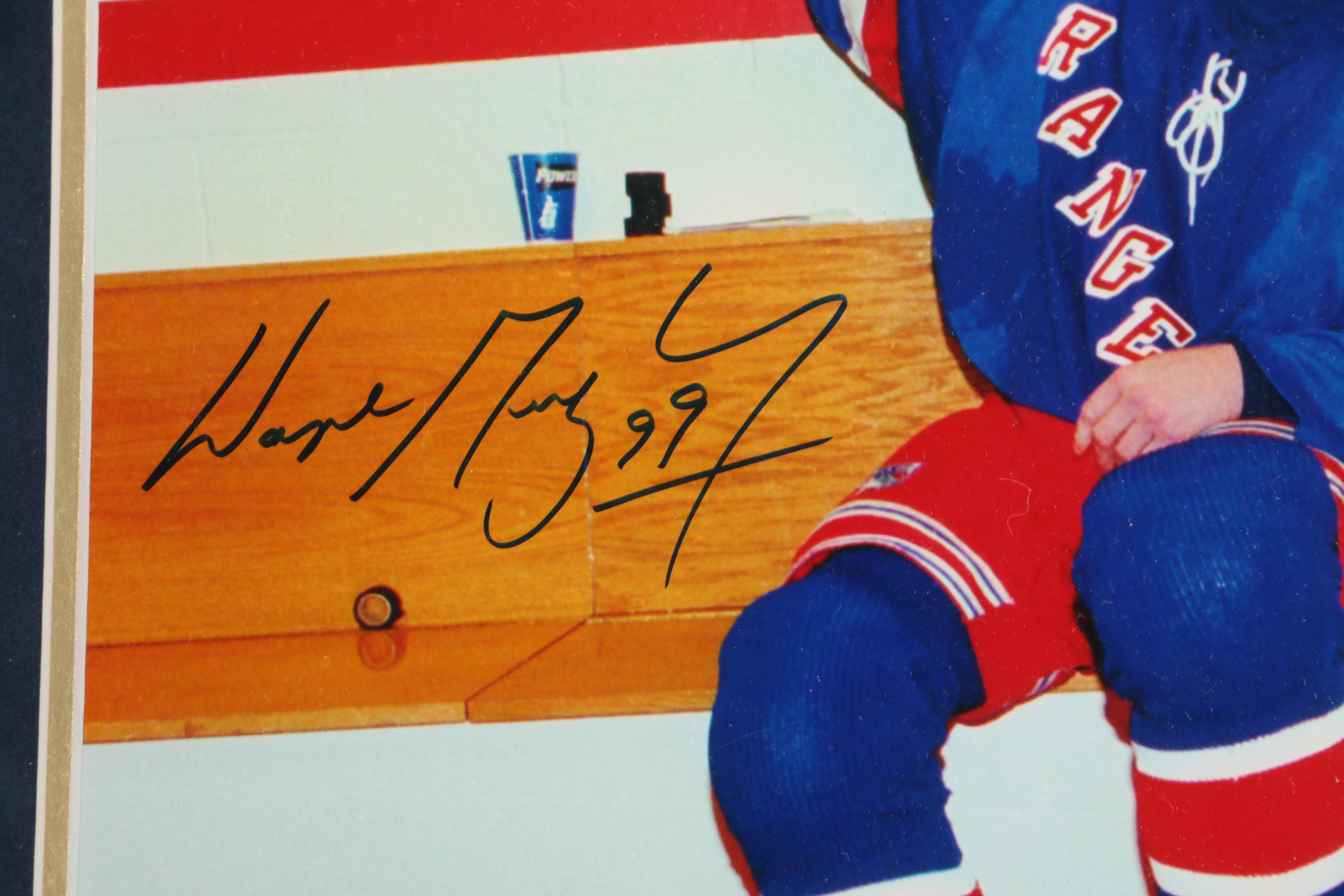 Signed Wayne Gretsky Photograph
