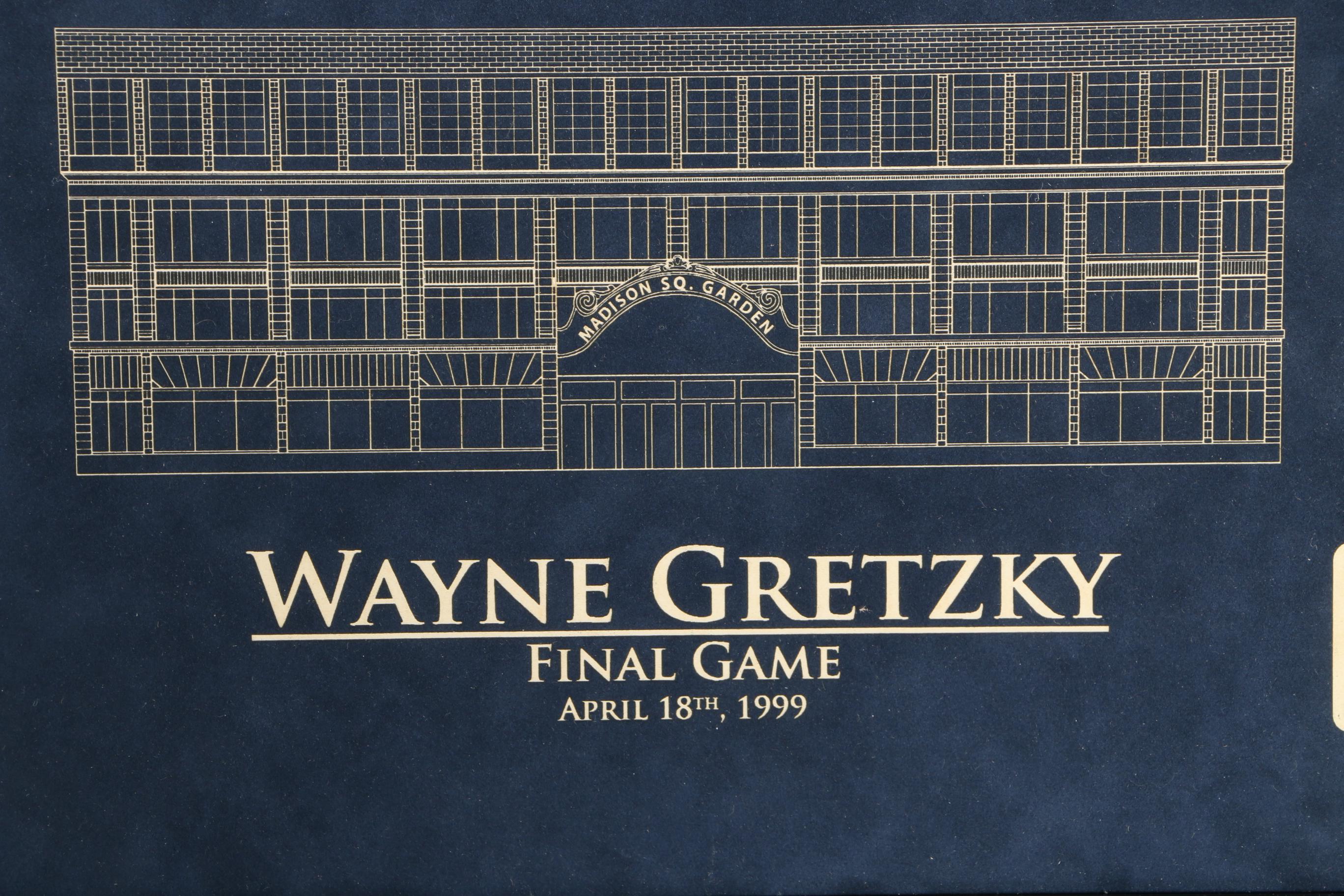 Signed Wayne Gretsky Photograph