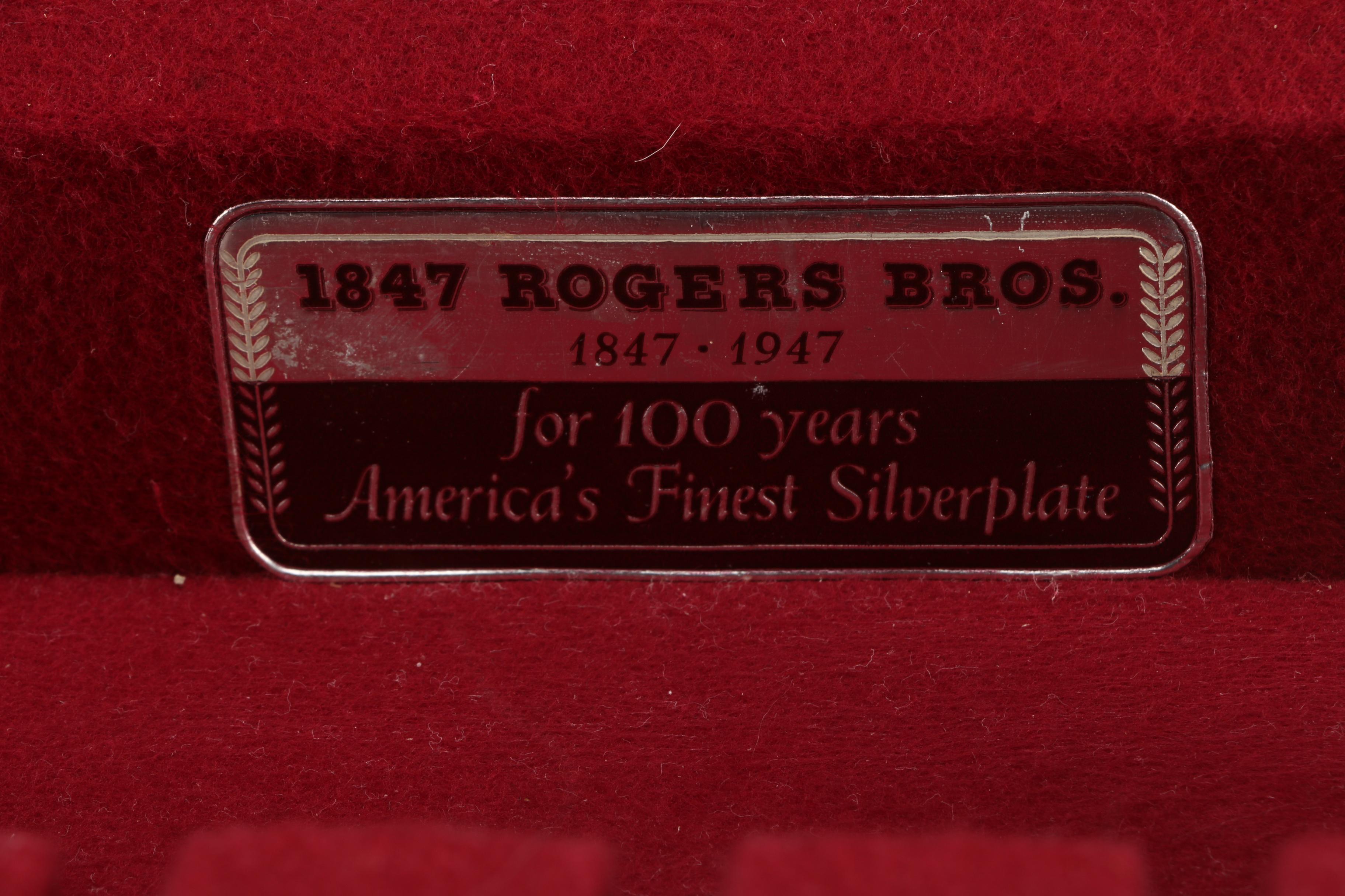 1847 Rogers Bros "Remembrance" Silver Plate Flatware