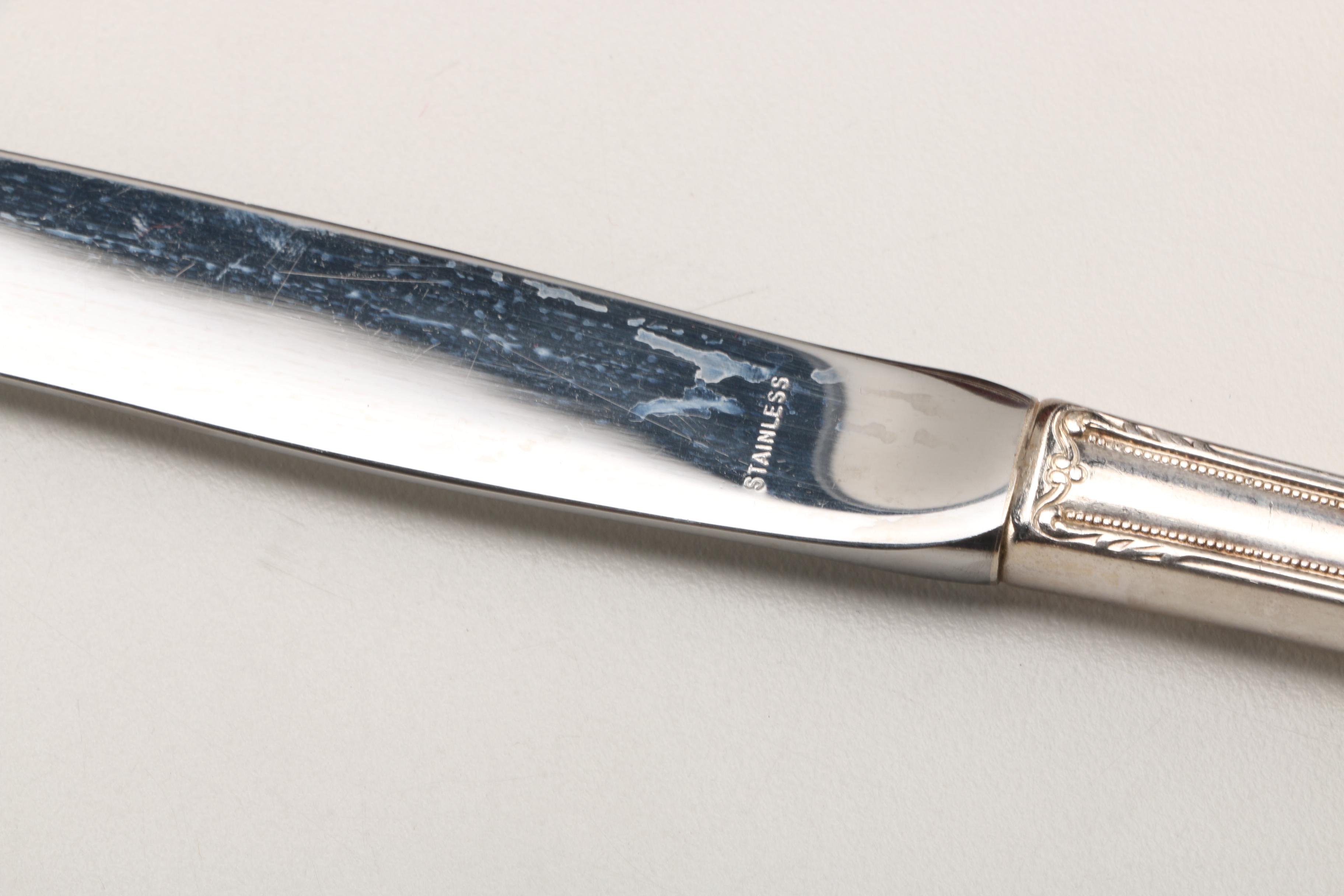 1847 Rogers Bros "Remembrance" Silver Plate Flatware