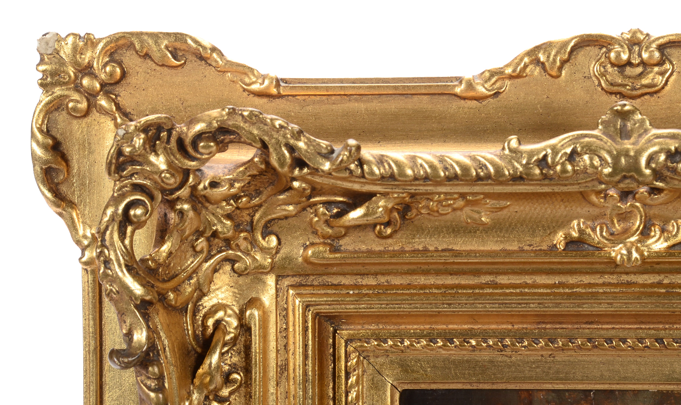 Hermann Kaulbach Original Oil Painting on Board