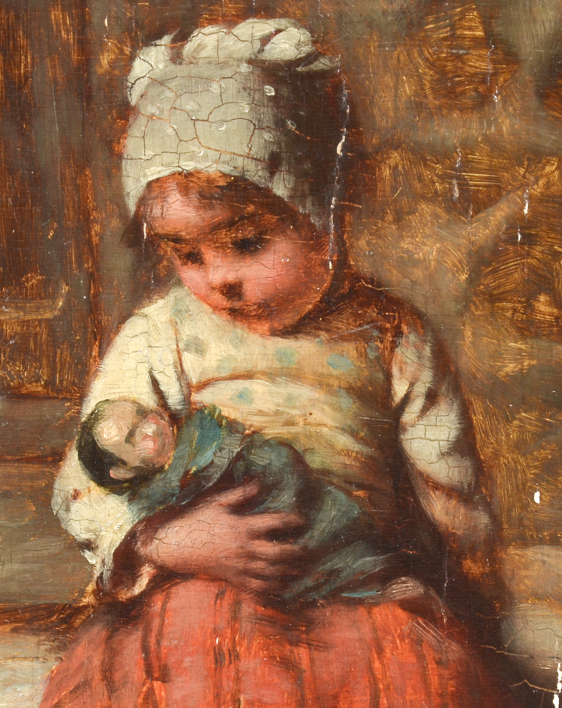 Hermann Kaulbach Original Oil Painting on Board