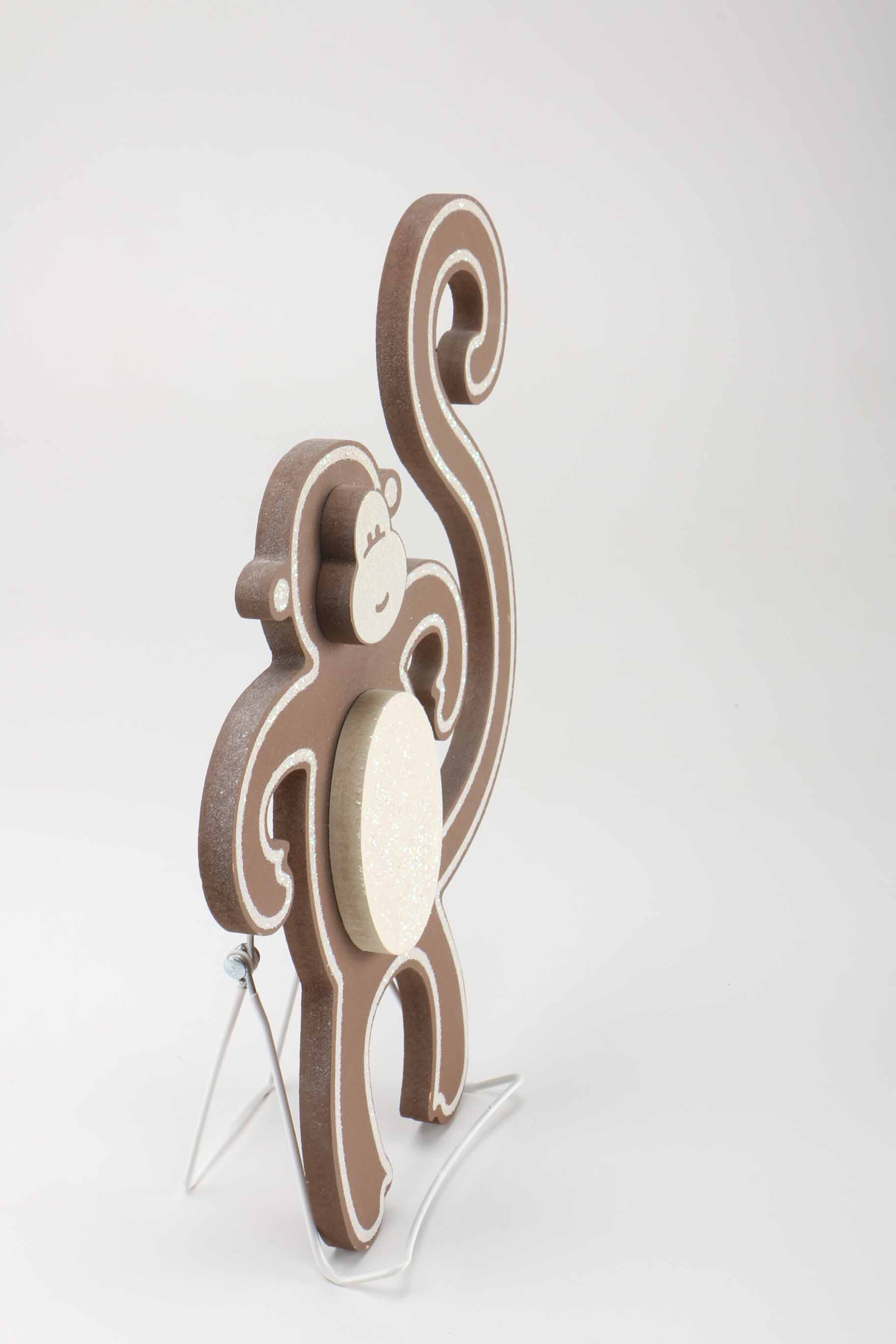 Monkey Nursery Decoration and Flower Mirror