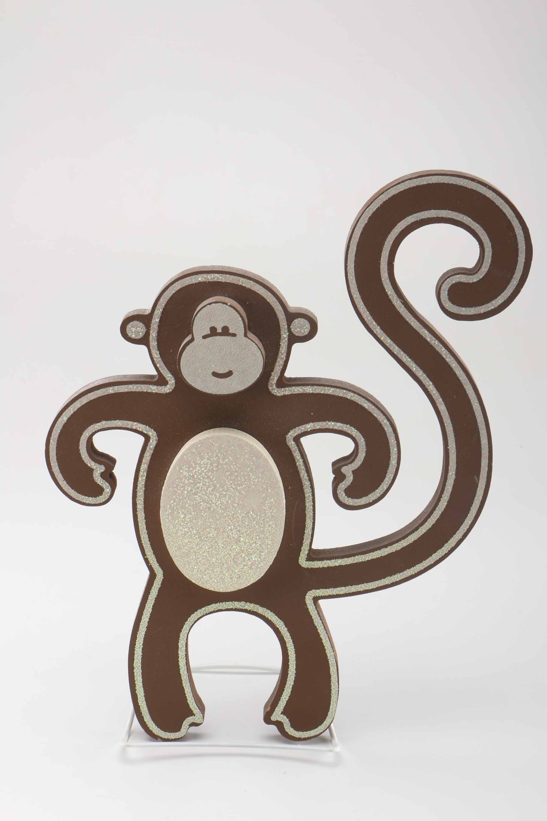 Monkey Nursery Decoration and Flower Mirror