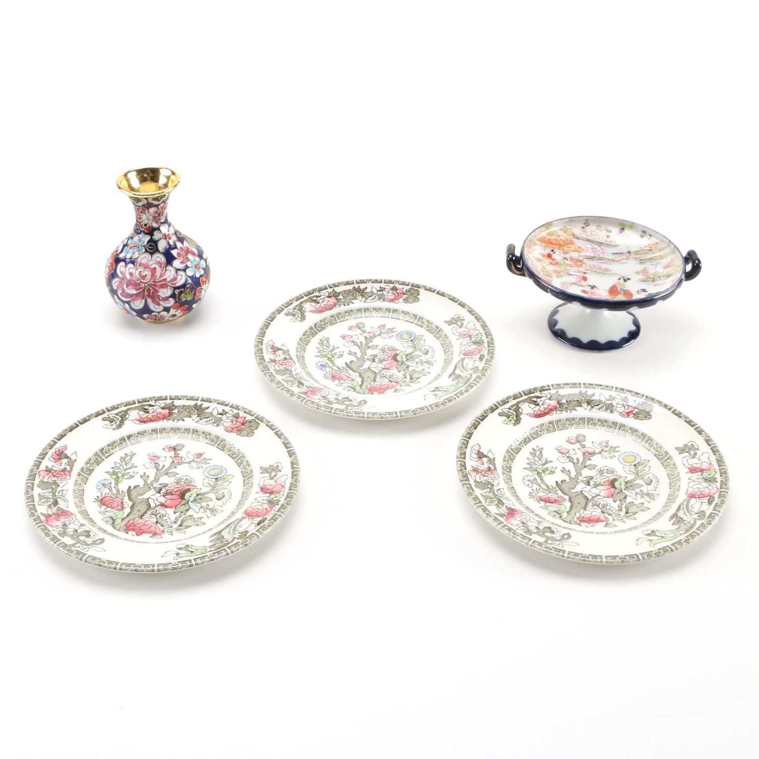 Johnson Brothers "Indian Tree" Plates and East Asian Decor