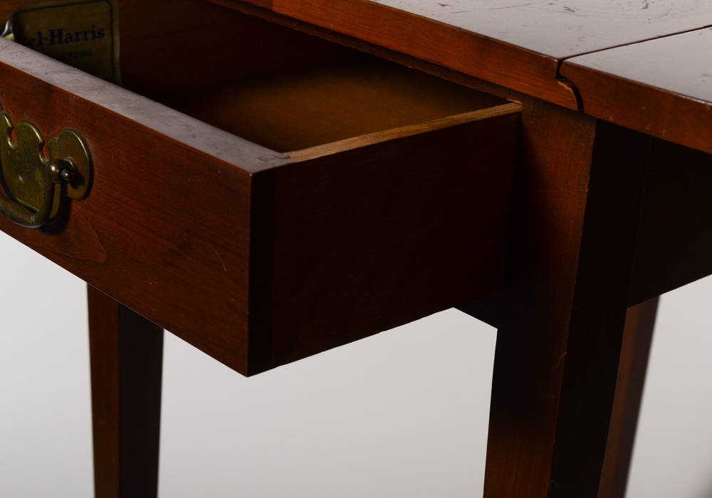 Henkel-Harris Cherry Drop Leaf Side Table