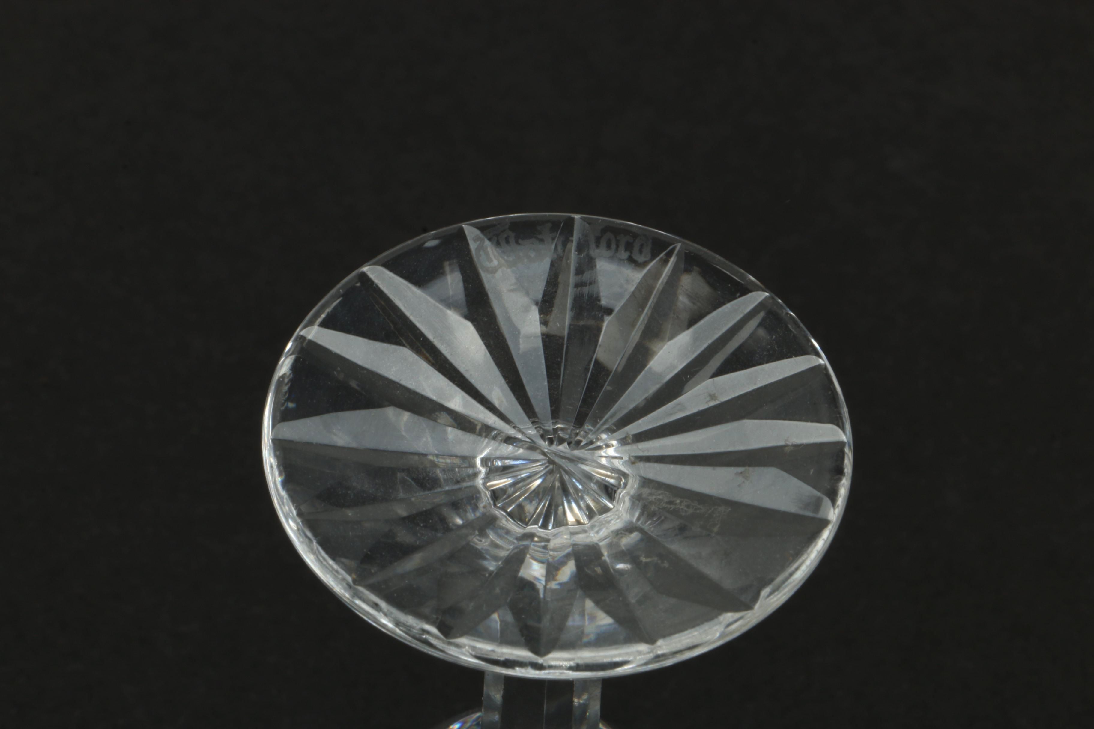 Waterford "Lismore" Crystal Port Wine Glasses