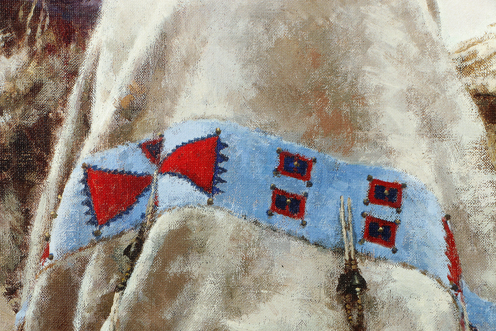 Howard Terpning Limited Edition Giclee on Canvas "Long Shot"