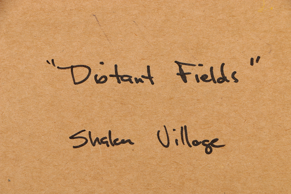 Bill Fletcher Oil Painting on Canvas Board "Distant Fields"