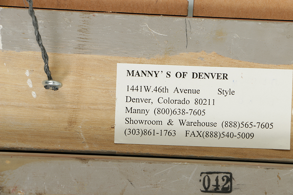 Bill Fletcher Oil Painting on Canvas Board "Distant Fields"