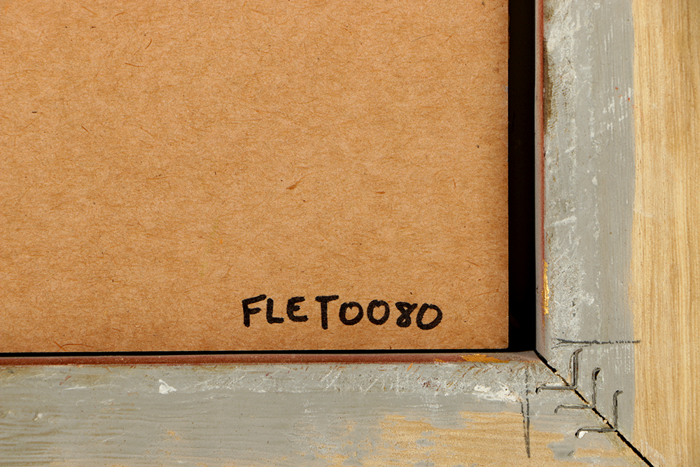 Bill Fletcher Oil Painting on Canvas Board "Distant Fields"