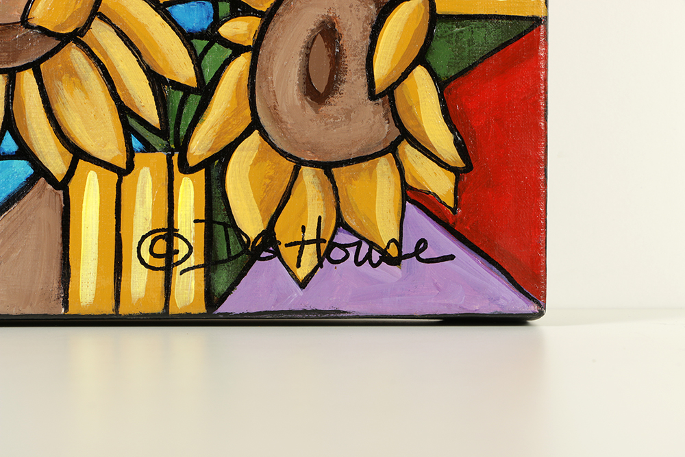 DG House Acrylic Painting on Canvas "Returning the Gift"