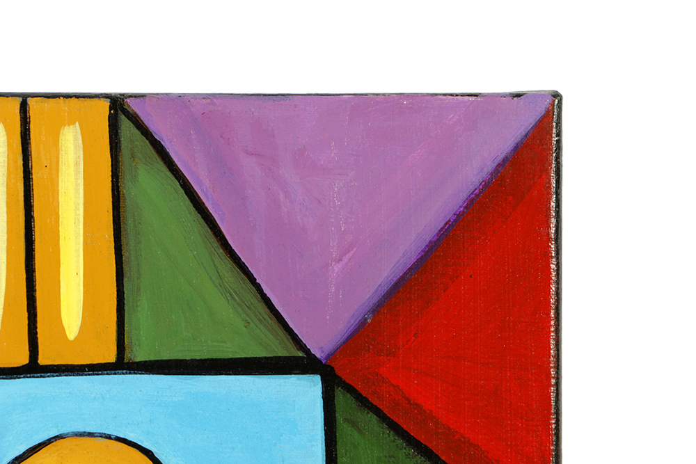 DG House Acrylic Painting on Canvas "Returning the Gift"