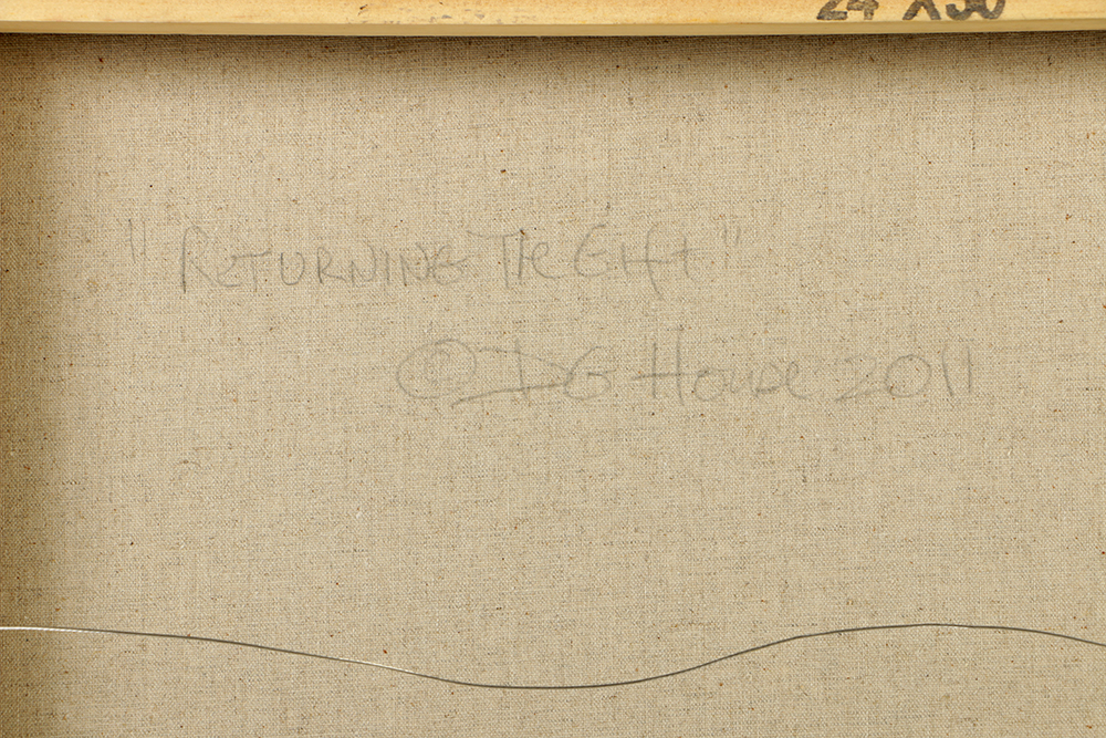 DG House Acrylic Painting on Canvas "Returning the Gift"