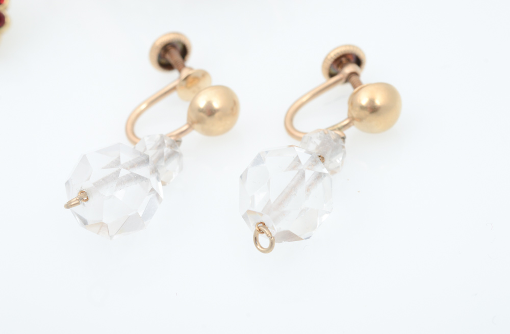 Vintage Gold Tone Costume Jewelery