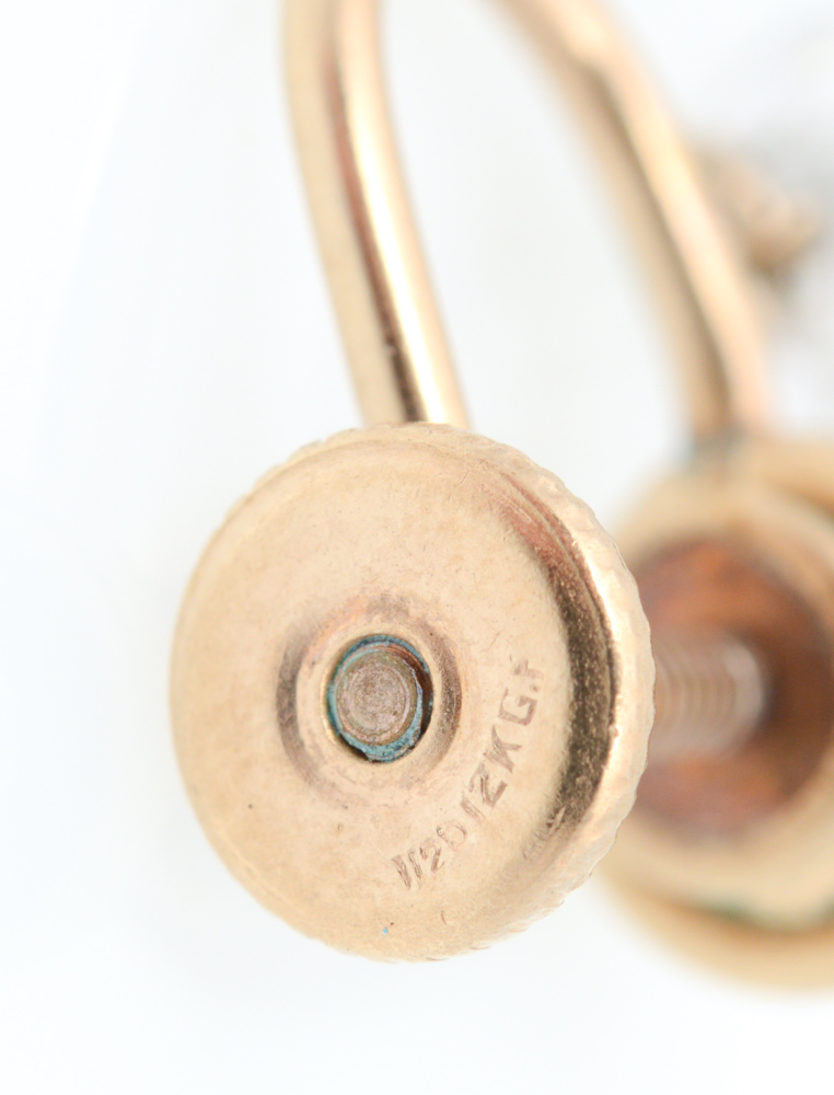 Vintage Gold Tone Costume Jewelery