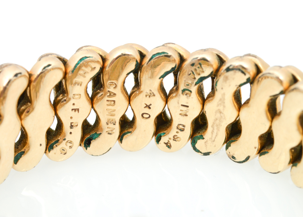 Vintage Gold Tone Costume Jewelery