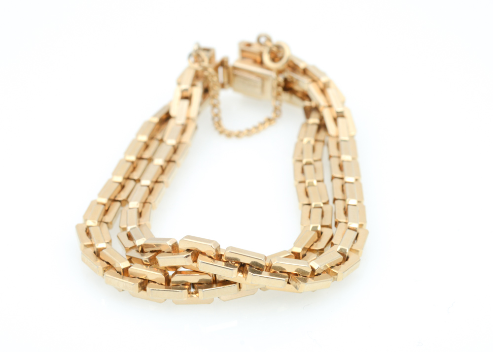 Vintage Gold Tone Costume Jewelery