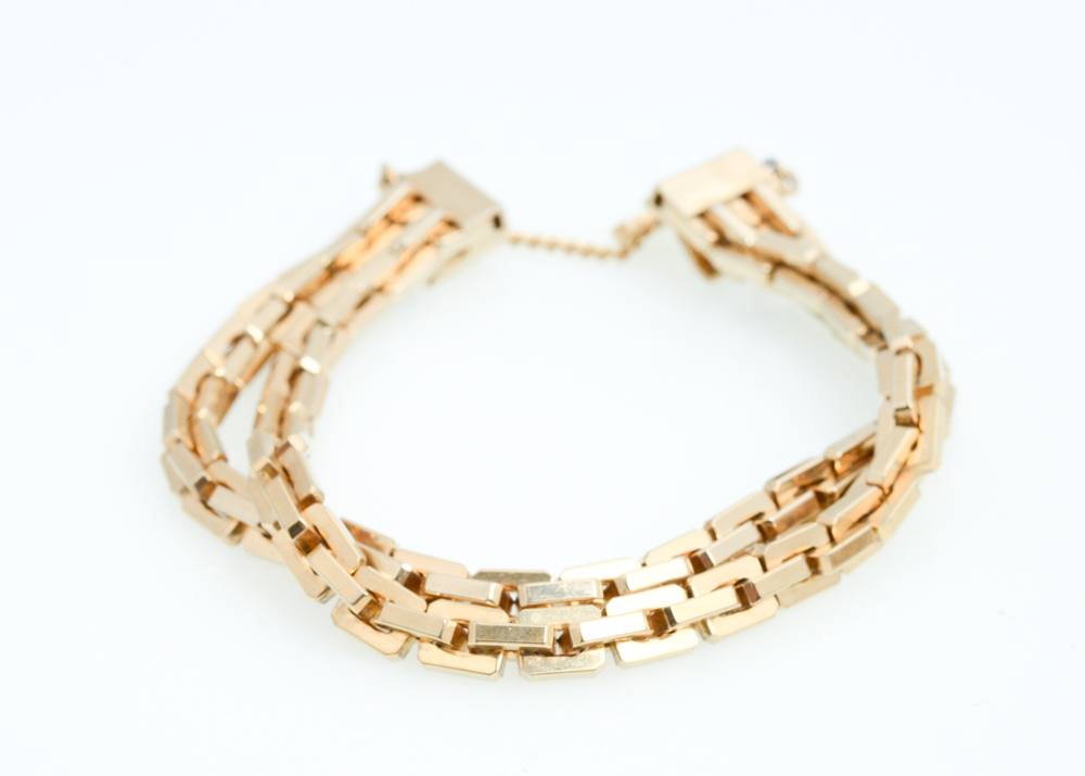 Vintage Gold Tone Costume Jewelery