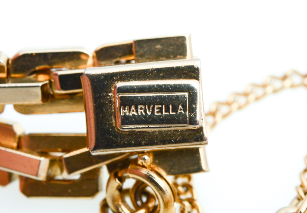 Vintage Gold Tone Costume Jewelery