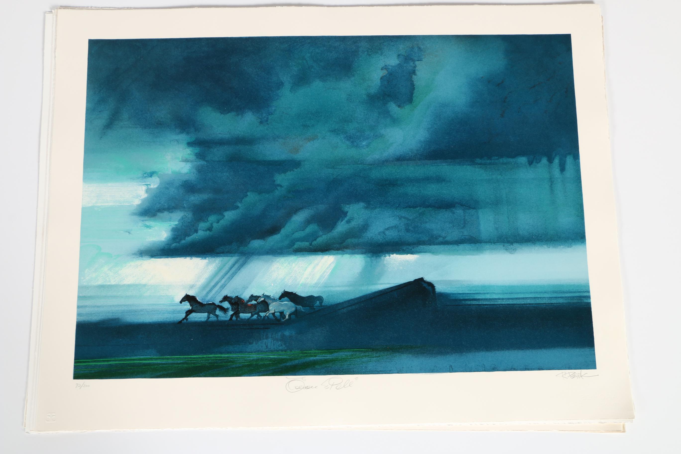 Robert Peak Limited Edition Lithographs "The Spirit of Sport"