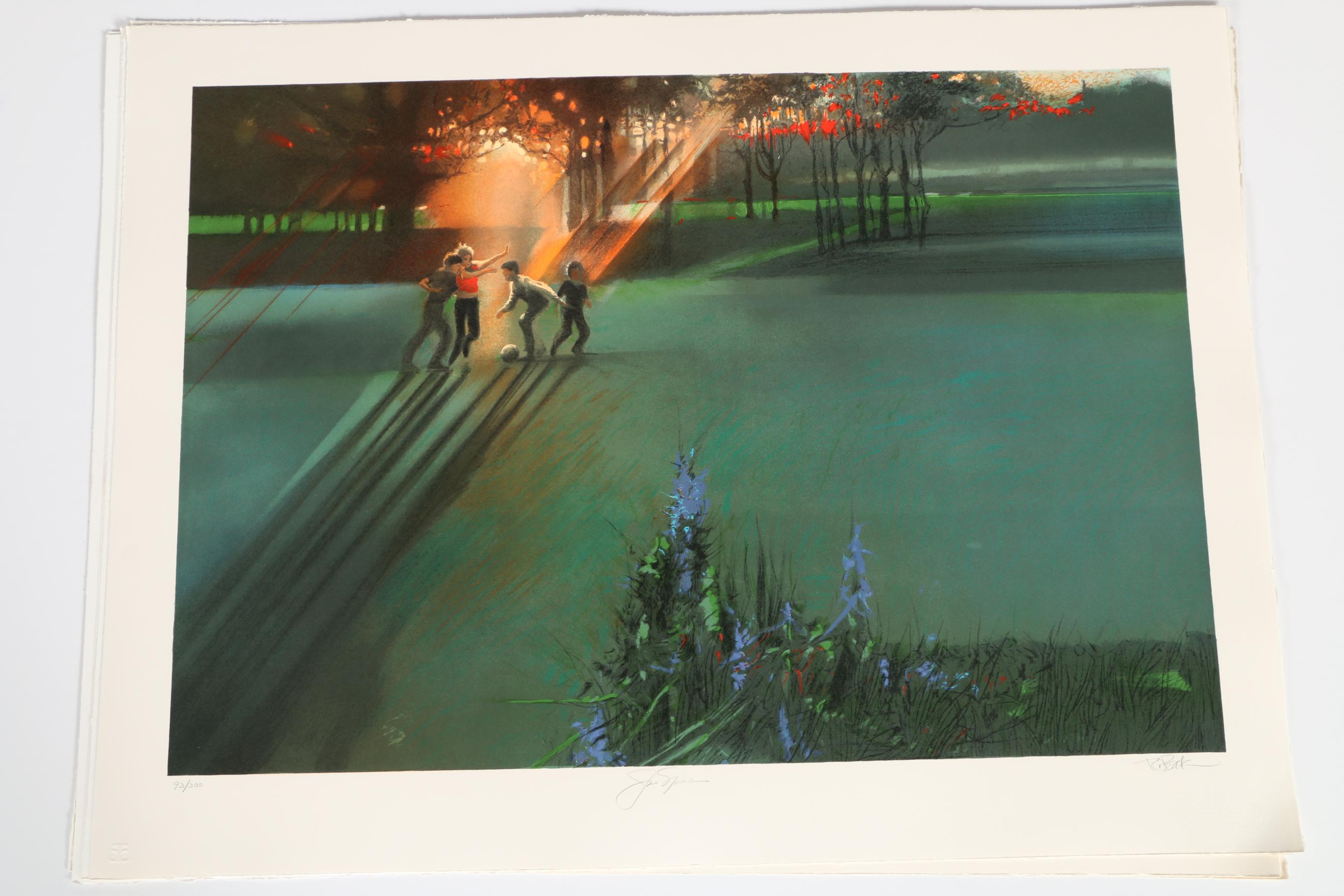 Robert Peak Limited Edition Lithographs "The Spirit of Sport"