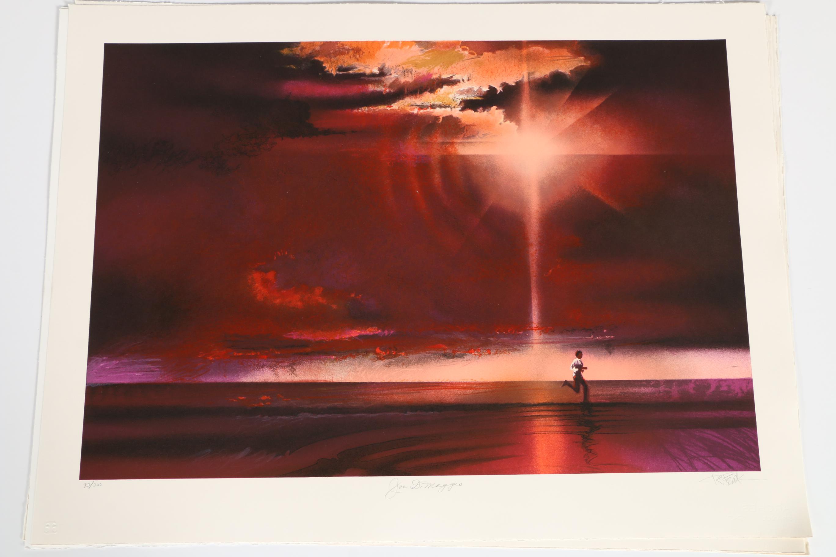 Robert Peak Limited Edition Lithographs "The Spirit of Sport"