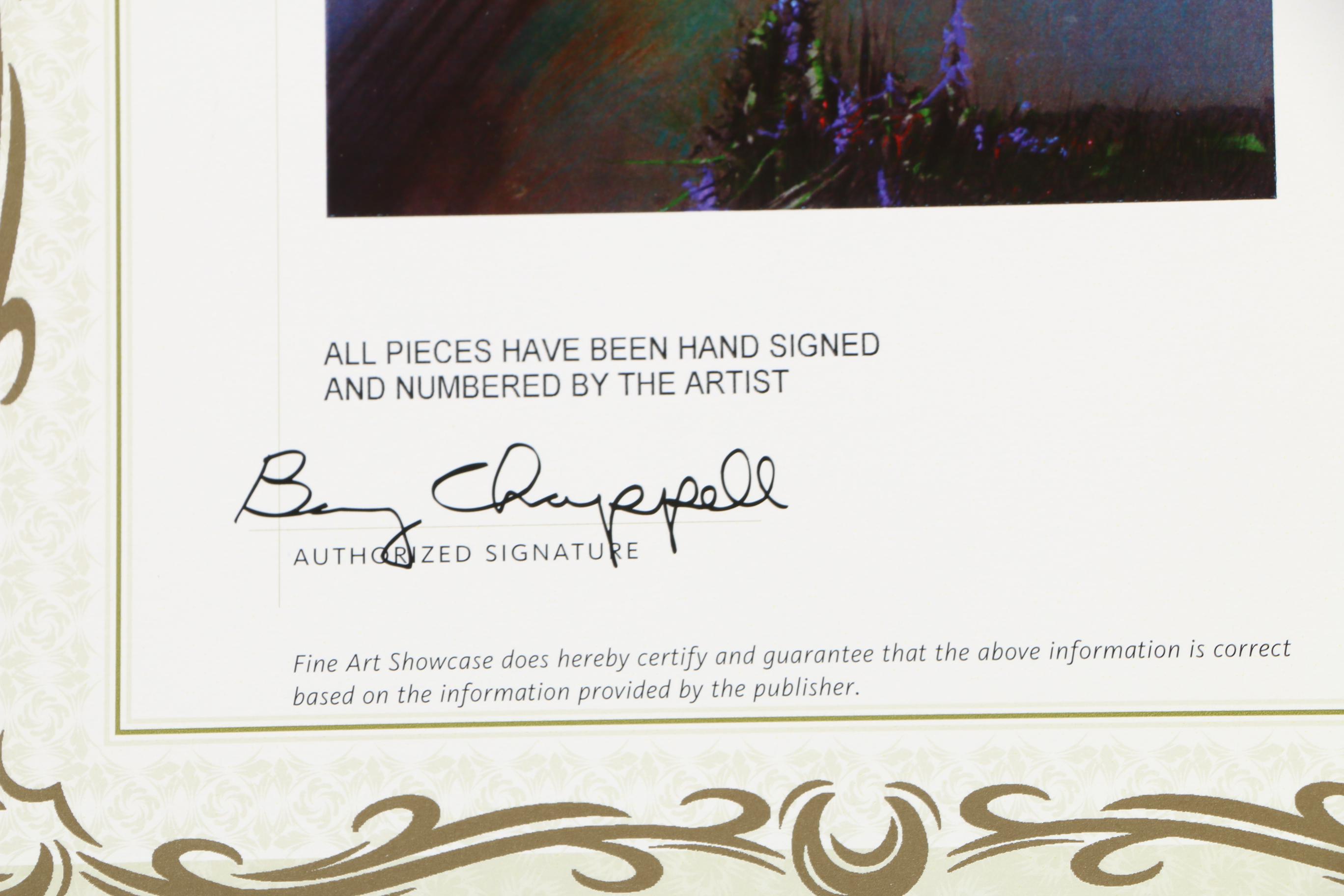 Robert Peak Limited Edition Lithographs "The Spirit of Sport"