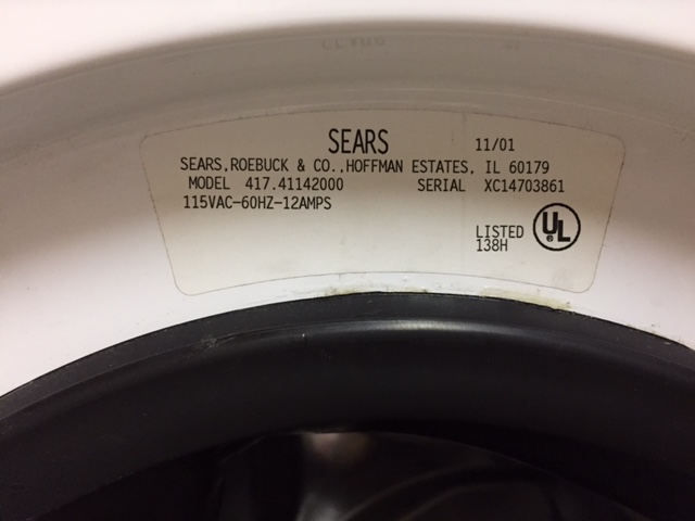 Convertible Front Load Kenmore Washer and Dryer