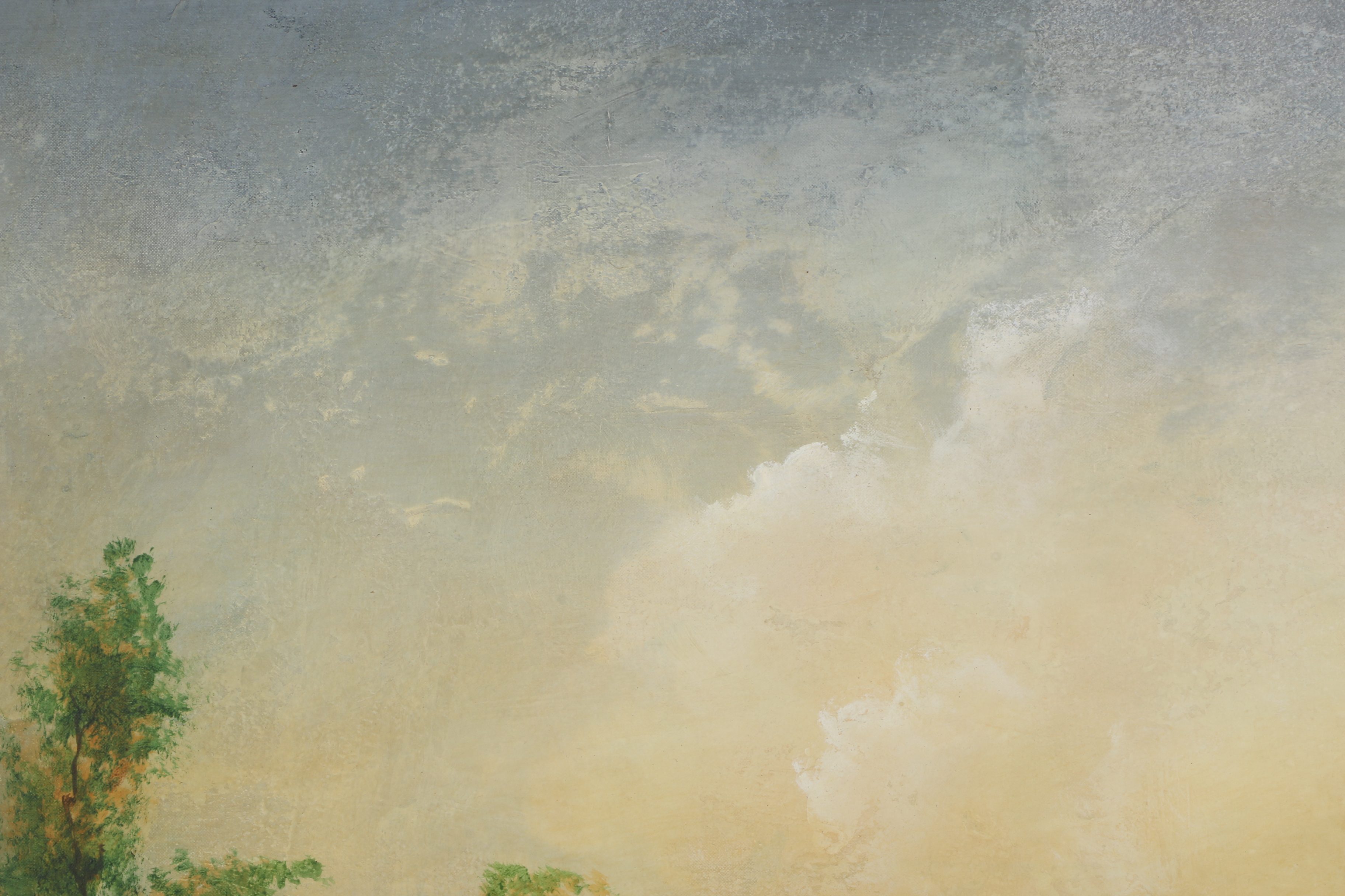 Kevin Sloan 1994 Painting "Summer In Hiding"