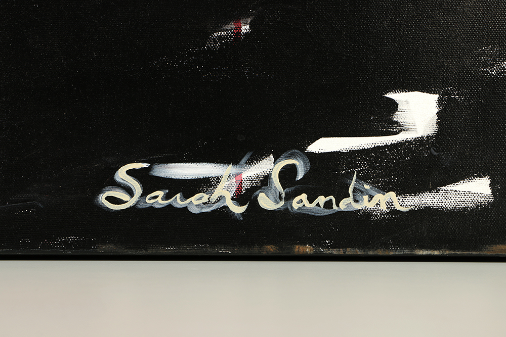 Sarah Sandin Acrylic on Canvas Painting "Stoya"