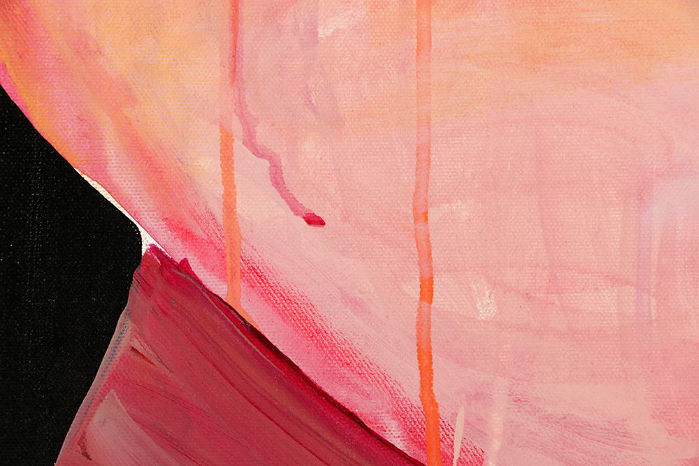 Sarah Sandin Acrylic on Canvas Painting "Stoya"