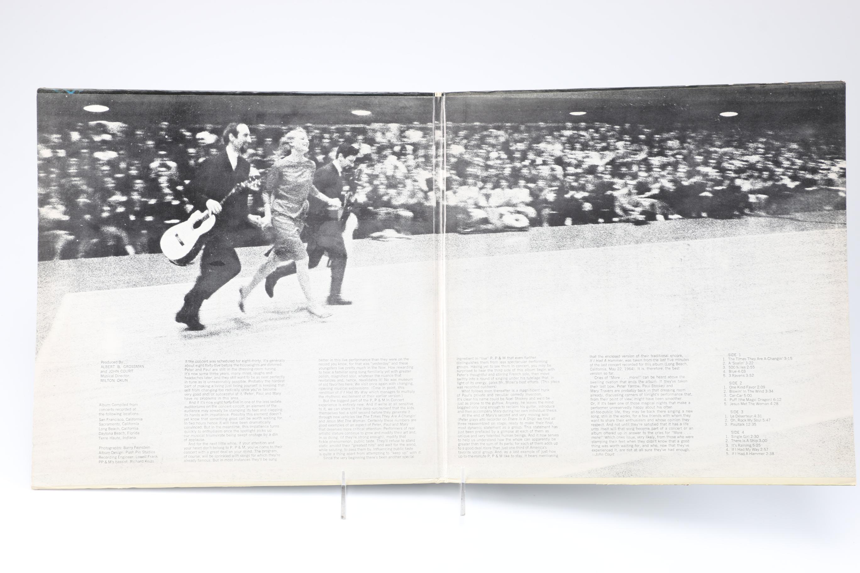 Vintage Peter Paul and Mary LPs